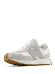 New Balance White Chrome Womens 327 Trainers - Image 5 of 7