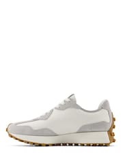 New Balance White Chrome Womens 327 Trainers - Image 6 of 7