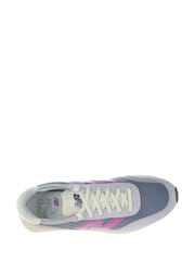 New Balance Grey/Yellow Womens 370 Trainers - Image 9 of 10
