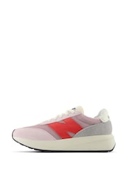 New Balance Pink Womens 327 Trainers - Image 3 of 5