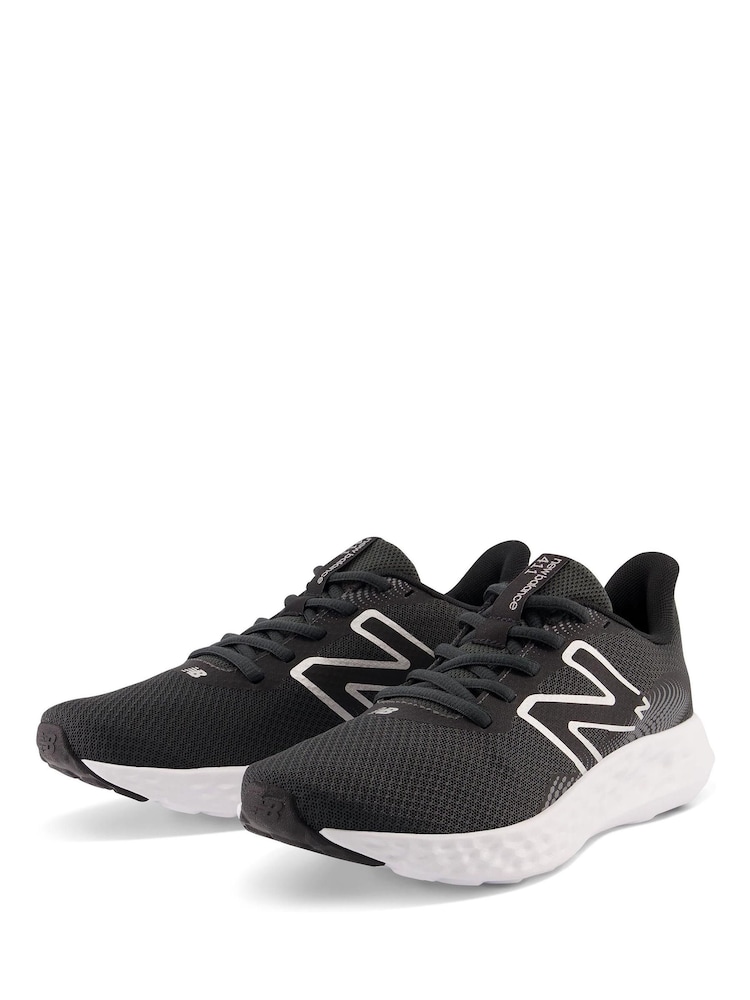 Buy New Balance Black/White Womens 411 Trainers from the Next UK