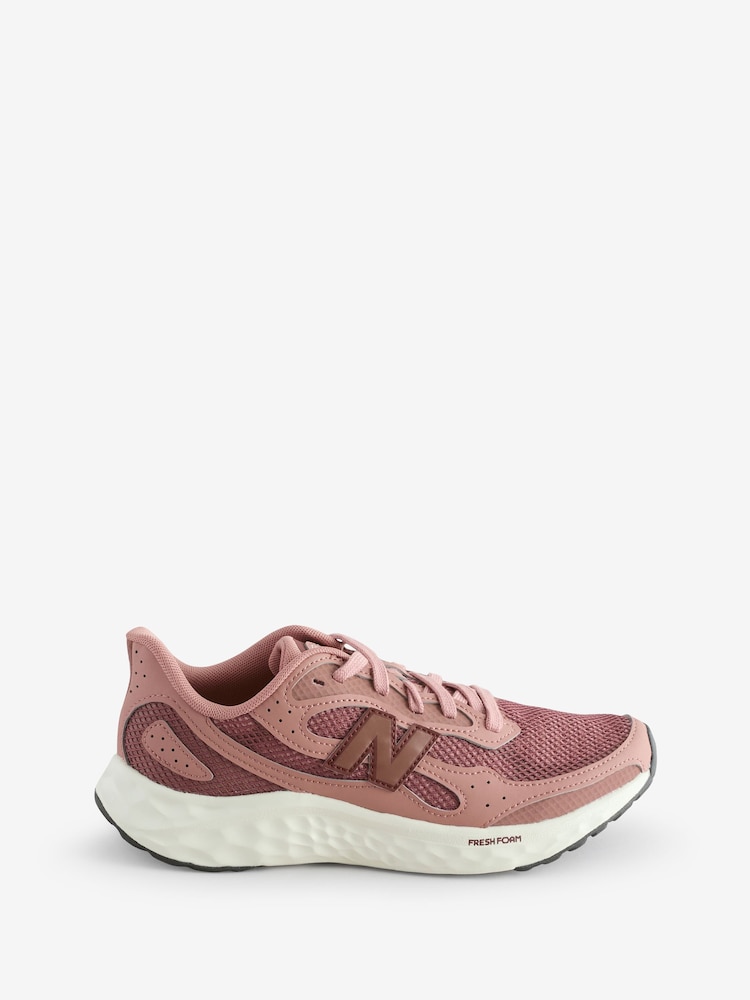 New Balance Rose Gold Womens Fresh Foam Arishi v4 Trainers - Image 1 of 10
