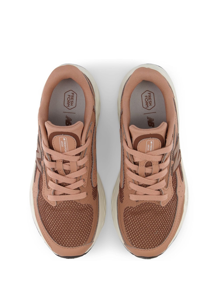 New Balance Rose Gold Womens Fresh Foam Arishi v4 Trainers - Image 7 of 10