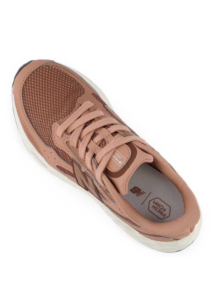New Balance Rose Gold Womens Fresh Foam Arishi v4 Trainers - Image 9 of 10