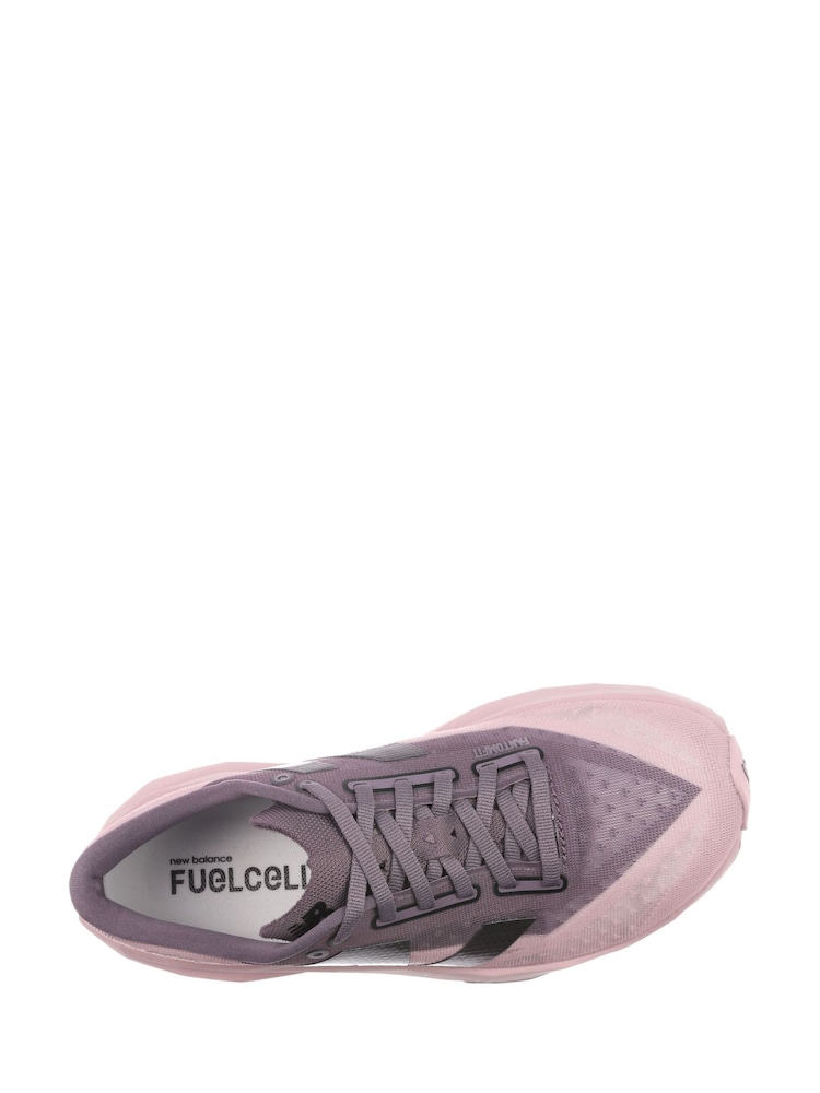 New Balance Purple Womens Fuelcell Rebel v4 Running Trainers - Image 11 of 11