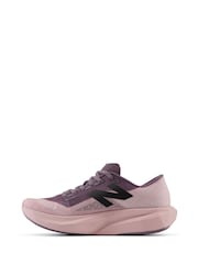 New Balance Purple Womens Fuelcell Rebel v4 Running Trainers - Image 6 of 11