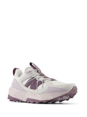 New Balance White/Purple Womens Tektrl Trainers - Image 5 of 8