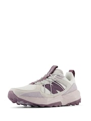 New Balance White/Purple Womens Tektrl Trainers - Image 6 of 8