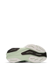 New Balance White/Green Womens Fuelcell Rebel v4 Running Trainers - Image 9 of 9