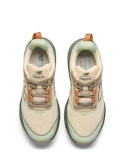 New Balance White/Green Womens Fresh Foam X Hierro v9 Trainers - Image 11 of 16