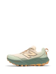 New Balance White/Green Womens Fresh Foam X Hierro v9 Trainers - Image 4 of 16