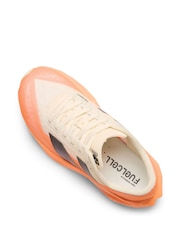 New Balance White/Coral Womens Fuelcell Rebel v4 Running Trainers - Image 13 of 17
