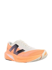 New Balance White/Coral Womens Fuelcell Rebel v4 Running Trainers - Image 8 of 17