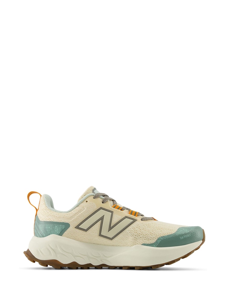 New Balance Cream/Pink/Green Womens Fresh Foam X Garoe v2 Trainers - Image 2 of 8