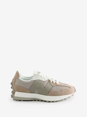 New Balance Brown Womens 327 Trainers - Image 1 of 1