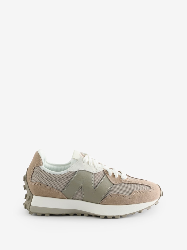 New Balance Brown Womens 327 Trainers - Image 1 of 1