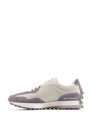New Balance Light Grey Womens 327 Trainers - Image 2 of 5