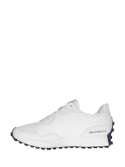 New Balance White/Blue Womens 327 Trainers - Image 3 of 6