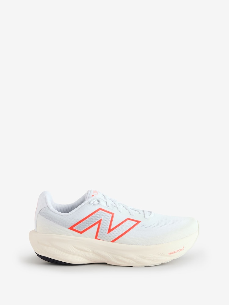 New Balance White Womens Fresh Foam X 1080 Trainers - Image 1 of 9