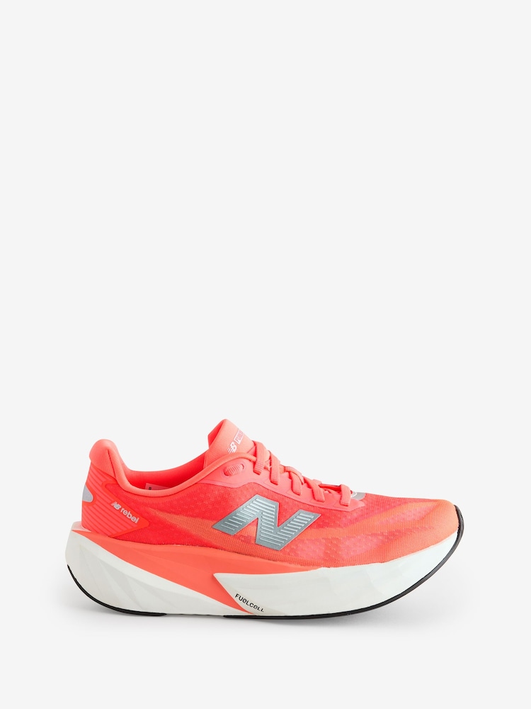 New Balance Orange Womens Fuelcell Rebel V5 Trainers - Image 1 of 7