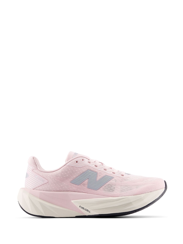 New Balance Pink Womens Fuelcell Rebel V5 Trainers - Image 1 of 7
