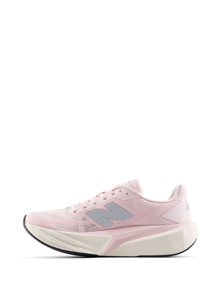New Balance Pink Womens Fuelcell Rebel V5 Trainers - Image 2 of 7