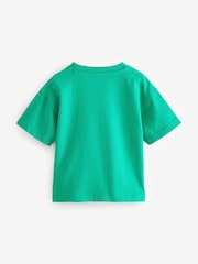 Green Short Sleeve Transport T-Shirt (3mths-7yrs) - Image 2 of 4