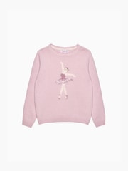 Trotters London Pink Margot Ballerina Jumper - Image 2 of 4