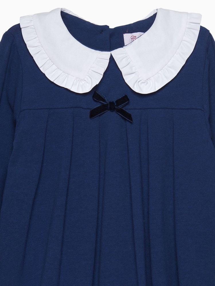 Trotters London Liberty Print Violet Pie Crust Dress - Image 5 of 5