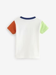 White Short Sleeve Transport T-Shirt (3mths-7yrs) - Image 2 of 4