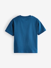Blue/Navy Short Sleeve Transport T-Shirt (3mths-7yrs) - Image 2 of 4