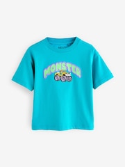 Blue Short Sleeve Transport T-Shirt (3mths-7yrs) - Image 1 of 4