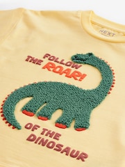 Yellow Short Sleeve Appliqué T-Shirt (3mths-7yrs) - Image 3 of 4