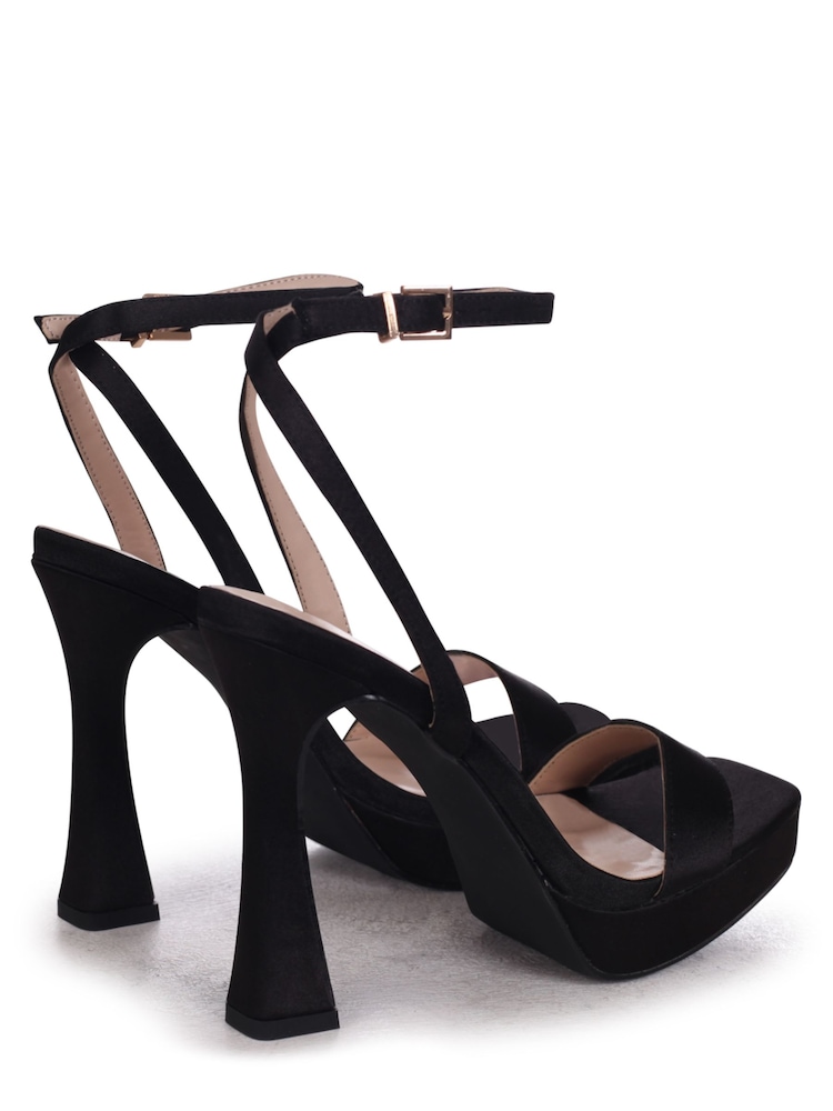Linzi Black Haisley Platform Heel Sandals - Image 4 of 4