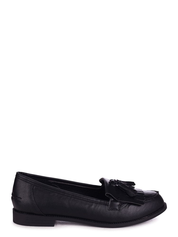 črna - Linzi Rosemary Classic Slip-On mokasini z detajli s čopki - Slika 2 iz 4 črna - Linzi Rosemary Classic Slip-On mokasini z detajli s čopki - Slika 2 iz 4