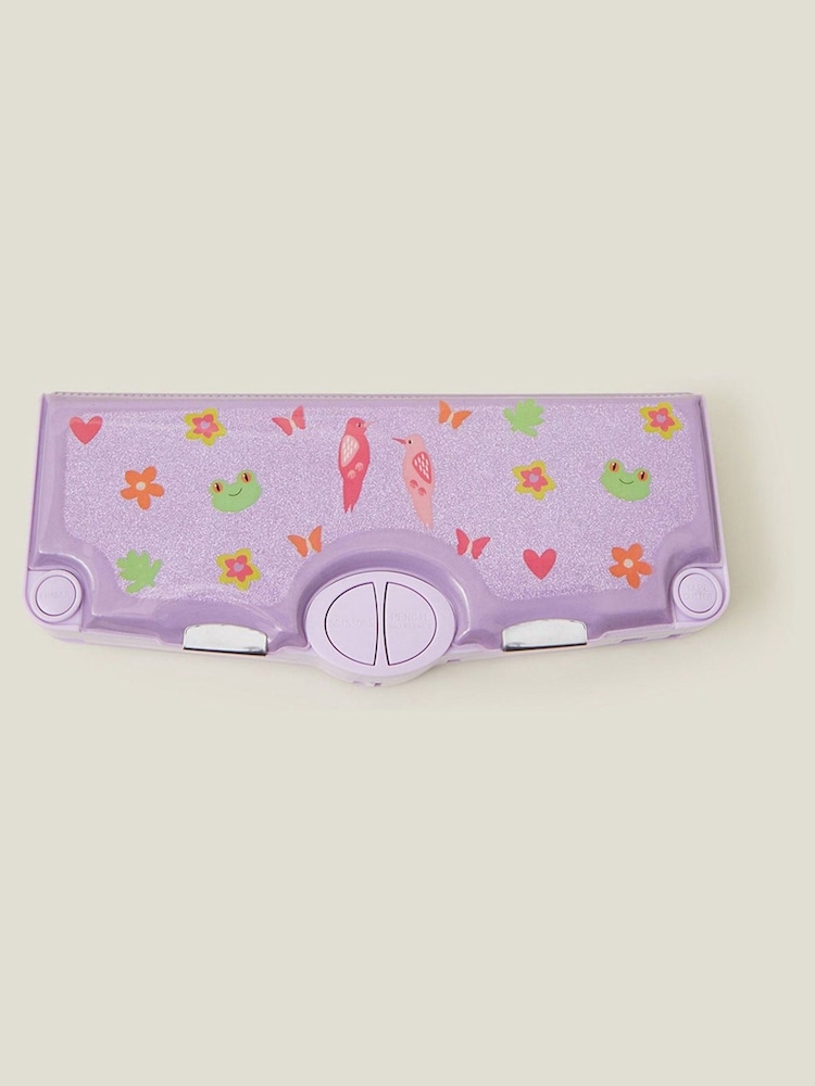 Angels By Accessorize Black Tropical Pop Out Pencil Case - Image 1 of 2