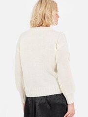 Lovedrobe Cable Knit Applique Jumper - Image 6 of 6