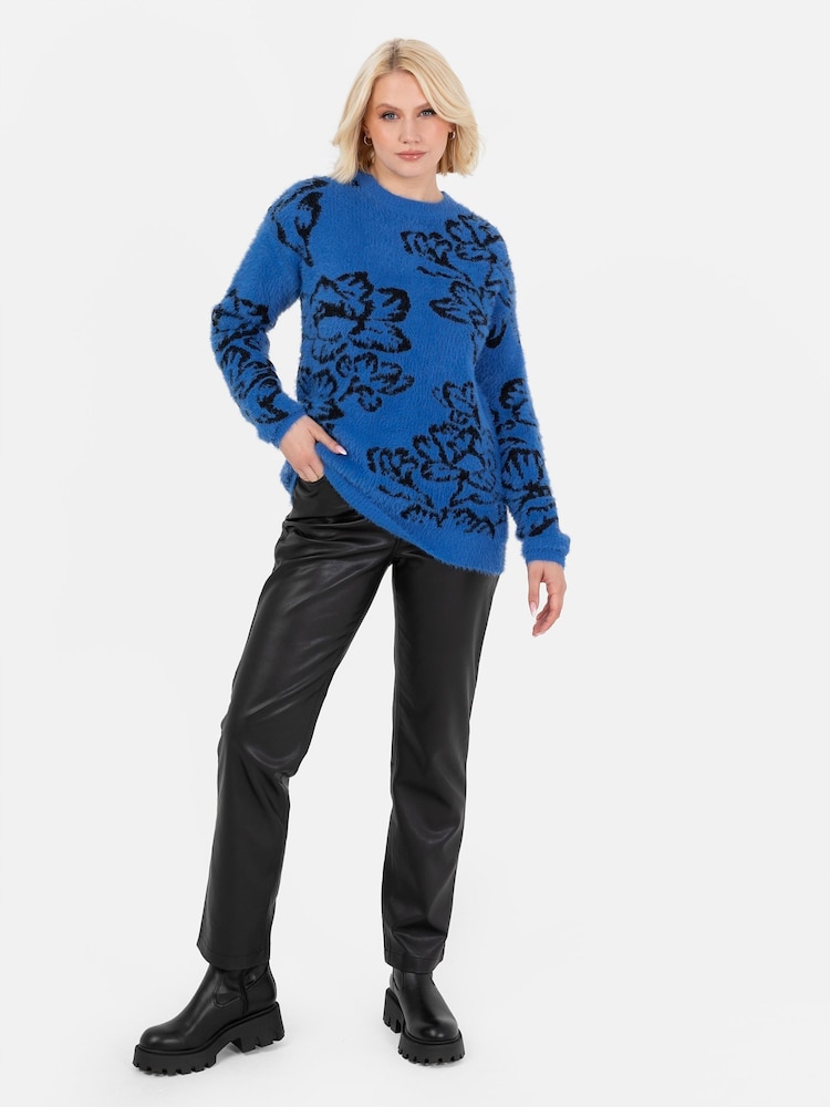 Lovedrobe Floral Jacquard Jumper - Image 1 of 4