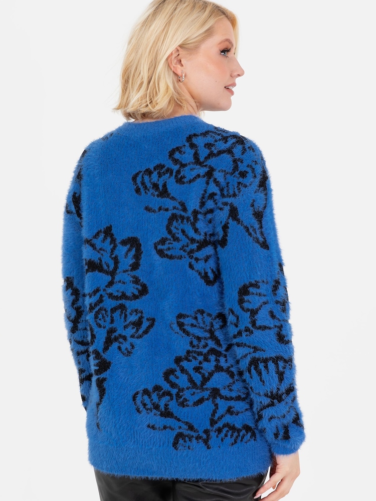 Lovedrobe Floral Jacquard Jumper - Image 2 of 4