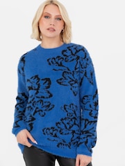 Lovedrobe Floral Jacquard Jumper - Image 3 of 4