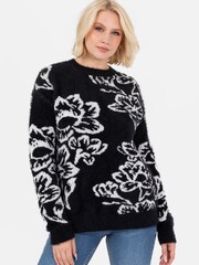 Lovedrobe Floral Jacquard Jumper - Image 4 of 6