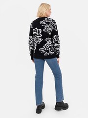 Lovedrobe Floral Jacquard Jumper - Image 6 of 6