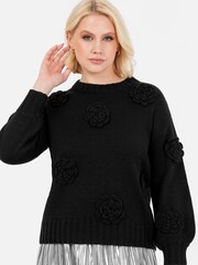 Lovedrobe Cable Knit Applique Jumper - Image 1 of 5