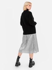 Lovedrobe Floral Applique Black Jumper - Image 3 of 5