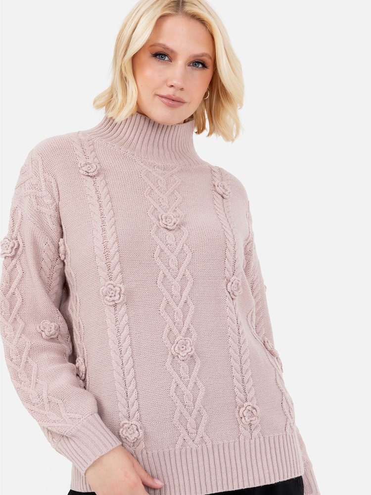 Lovedrobe Floral Applique Jumper - Image 1 of 5