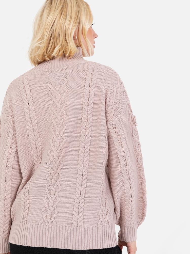 Lovedrobe Floral Applique Jumper - Image 2 of 5