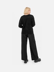 Lovedrobe Pearl Trim Cardigan With Velvet Bows - Image 5 of 6