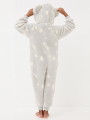 FatFace Light Grey Koala All-In-One - Image 2 of 5