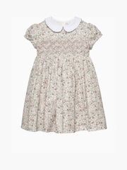 Trotters London Arabella Floral Smocked Cotton Dress - Image 5 of 7