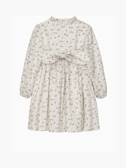 Trotters London Pink Edie Floral Frill Collar Dress - Image 2 of 3